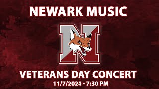 Newark Music  Veterans Day Concert  1172024  730 PM [upl. by Adiasteb]