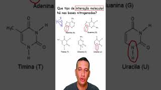 Força intermolecular das bases nitrogenadas dicasdequimica enemdicas [upl. by Jovia]