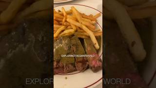 Best Paris Steak Frites Le Relais de l’Entrecôte [upl. by Nairbo941]