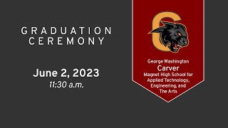 Carver PTECH High School Graduation 2023  Aldine ISD [upl. by Aihseyk]