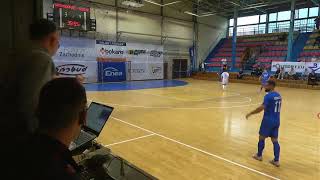 Futsal Szczecin vs Wenecja PuĹ‚tusk 4 kolejka 1 Ligi Futsalu [upl. by Almena409]