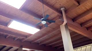 Emerson Heat Fan quotBlender Fanquot amp Hampton Bay Altura Gazebo II amp Hugger Ceiling Fans at a Hotel [upl. by Aryan]