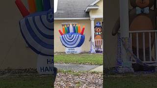 Happy Hanukkah decorations [upl. by Onifled]