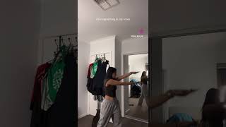 choreographing in my room vs final product iykyk [upl. by Taffy]