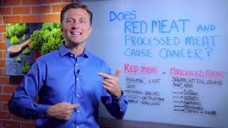 Red Meat vs Processed Meat – Does Meat Causes Cancer – Dr Berg [upl. by Ainat]