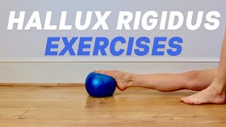 Hallux Rigidus Exercises by a Foot Specialist  Big Toe Arthritis Exercises [upl. by Amapuna]