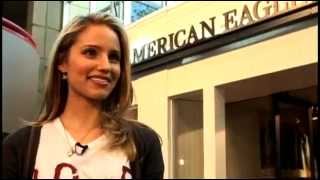 Dianna Agron talk about Harper  It´s a Mall World [upl. by Durwyn624]