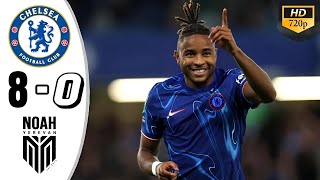 Chelsea Destroys Noah 80 All Goals Mudryk Nkunku Tosin Marc Guiu And Disasi Highlights [upl. by Naillil]