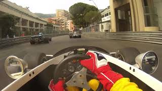 1974 Hesketh James Hunt  Monaco Historic GP 2021 Onboard [upl. by Ahsotan]