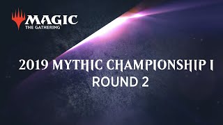 2019 Mythic Championship I  Round 2 Draft Mike Sigrist vs Francesco Hugony [upl. by Saoj]