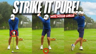 How to Strike Golf Irons PURE  Sergio Garcia’s secrets [upl. by Voltz494]