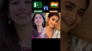 SYRA YOUSUF VS POOJA HEGDE viralshort bollywood [upl. by Koral]