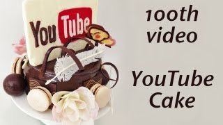 100th VIDEO YouTube Cake Never Ending Chocolate HOW TO COOK THAT Ann Reardon [upl. by Sineray]