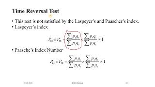 Index Number Tests of adequacy [upl. by Acisej]