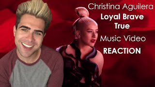 Christina Aguilera  Loyal Brave True  Music Video REACTION [upl. by Behn690]