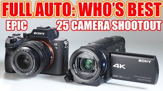 Full Auto Shootout EPIC 25 Cameras Compared [upl. by Annayd130]