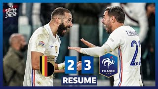 Belgique 23 France le résumé  Demi Finale UEFA Nations League I FFF 2021 [upl. by Lindsay]