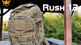 5 11 Tactical Rush 12 Backpack Review [upl. by Hendrick]