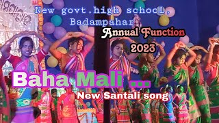 NEW GOVTHIGH SCHOOL BADAMPAHAR FUNCTION 2023  BAHA BAGAN MALI  NEW SANTALI SONG [upl. by Isobel750]