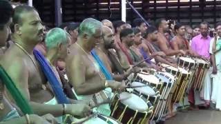 Panchari Melam  Very Detailed 1am Kaalam  Cheriya Vilakku 2015 [upl. by Phebe]