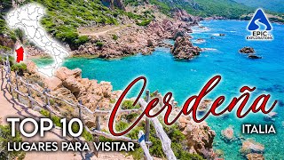 Cerdeña Italia Los 10 Lugares y Cosas para Visitar  Guía de Viaje en 4K [upl. by Yattirb]