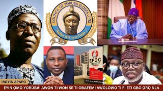 ẸYIN ỌMỌ YORÙBÁ AWỌN TI WON SE TI OBAFEMI AWOLOWO TI FI ETI GBO ỌRỌ NLA [upl. by Tillio]