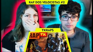 CASAL REAGE Rap dos Velocistas 2 Zoom Reverso e Savitar  Feat Yuri Black e Takeru  TK RAPS [upl. by Rurik]