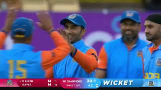 Match  06 Highlights  India Champions vs West Indies Champions  The World Championship of Legends [upl. by Alaster788]