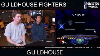 Guildhouse Fighters 130 ft darkwizard123 Phorox Muscoman Zeldafreak  SSBM [upl. by Olga]