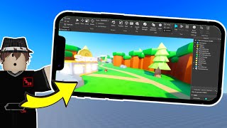 I made a Roblox Simulator Using ONLY my PHONE [upl. by Eleph]