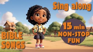 15 Minutes of animated Bible Singalong songs [upl. by Drisko]