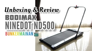 Bodimax Ninedot ND500 Runningpad Treadmill Unboxing amp Review Indonesia Olahraga [upl. by Lindholm48]