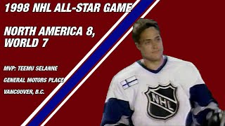 1998 NHL AllStar Game – North America 8 World 7 [upl. by Sulamith]