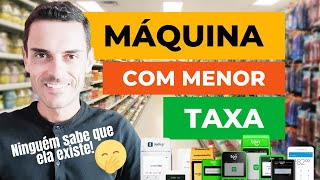 ESSA MAQUININHA TEM A MENOR TAXA MAS NINGUÉM CONHECE AINDA 😱 [upl. by Cand]