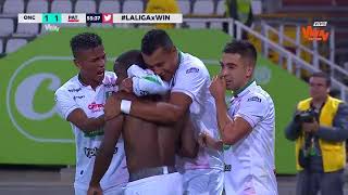 Once Caldas vs Patriotas 22  Liga Aguila 2019II  Fecha 7 [upl. by Quartis]