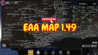 EURO TRUCK SIMULATOR 2  EAA MAP 149 [upl. by Wrigley]