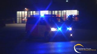 NEF  Doppel RTW bei Nacht  Feuerwehr Ratingen [upl. by Teodoro]