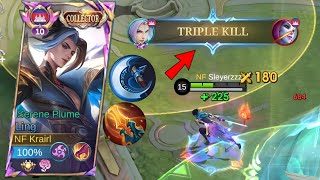 LING 18 KILL  TRIPLE KILL COMBO 4 SWORD AUTO SKILL FASTHAND   TOP GLOBAL LING MOBILE LEGENDS [upl. by Annenn]