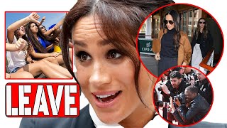 FAME HUNGER Meghan BOOED amp JEERED At Beverly Hills During Her Paying Pap Walk GET OUT OF HERE [upl. by Viola]