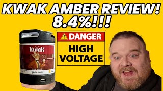 Perfectdraft Kwak Amber 84 Belgian Strong Ale Review BOSH [upl. by Airdna]