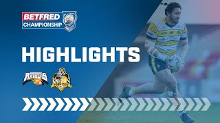 Highlights  Barrow Raiders v York City Knights [upl. by Kopp700]