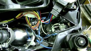 Audi Allroad Halo headlight leveling motor installation [upl. by Lenehc104]