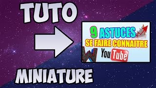 COMMENT FAIRE UNE BELLE MINIATURE SUPER FACILEMENT AVEC PHOTOSHOP  TUTO YOUTUBE [upl. by Farro]