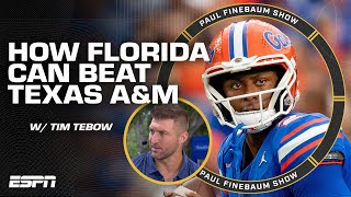 Tim Tebow The Florida Gators HAVE TO play with desperation vs Texas AampM  Paul Finebaum Show [upl. by Ozen]