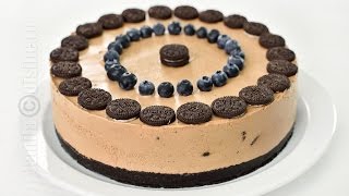 Cheesecake cu Oreo si Nutella fara coacere CC Eng Sub  JamilaCuisine [upl. by Ehrenberg]