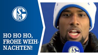 Die Schalker Mannschaft wünscht frohe Weihnachten [upl. by Jordan]