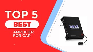 5 Best Amplifier for Car to Buy in 2025  Most Popular [upl. by Getraer]