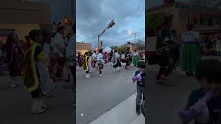 2024 Intertribal Ceremonial Night Parade in Gallup New Mexico [upl. by Ralat]