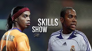 Ronaldinho amp Robinho ● Samba Skills Show ● Barcelona amp Real Madrid [upl. by Avra261]