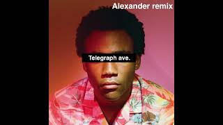 Childish Gambino  Telegraph ave Oakland Alexander remix [upl. by Atinyl322]